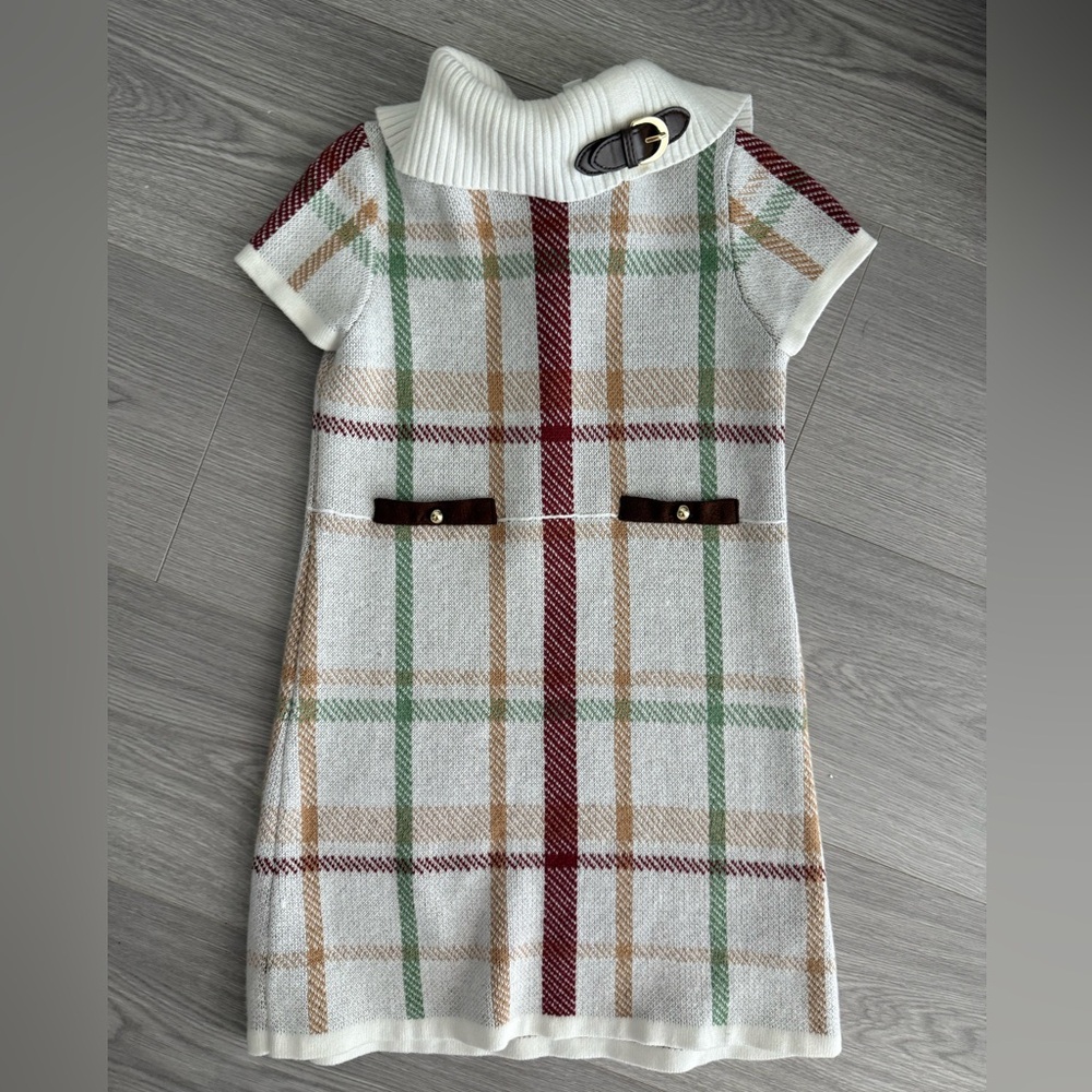 Janie and Jack Multicolor Plaid Dress